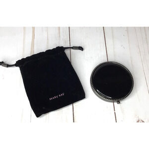 Mary Kay Black Mirror Compact Benefits MK Charitable Foundation 3 inches Wide